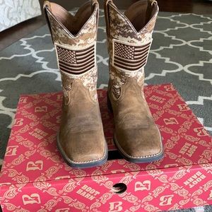 ARIAT Men’s Camo Patriot Western Boots